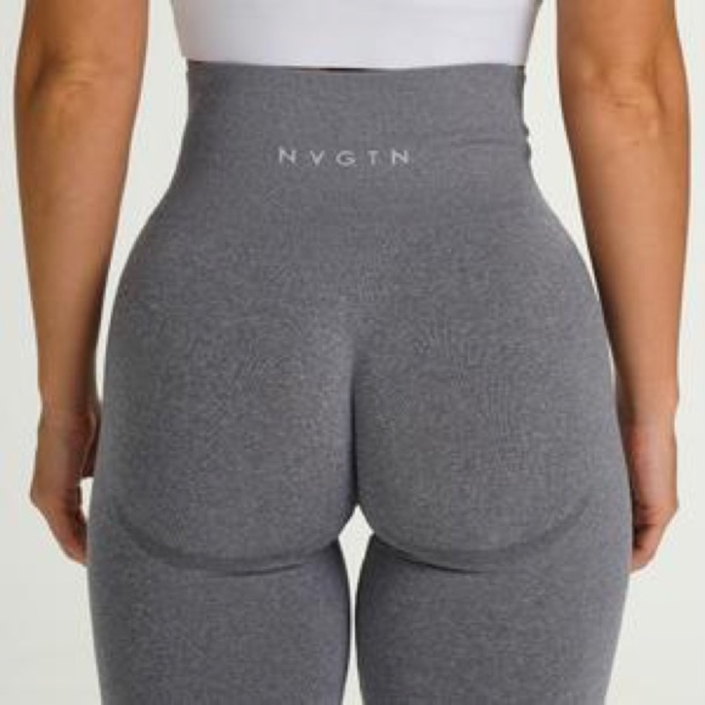 NVGTN grey contour seamless leggings